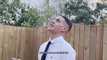 Religious man with lust issues preaches in the wrong house