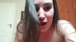 Busty Slut Gets a Shaking and Squirting Orgasm After Vacuum Sucking Her Clit, Masturbation