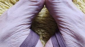 Milah Highly Arched Feet Goddess in Stirrup Leggins