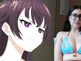 Livestream Reaction to Stepsister Made Me Cum Anime