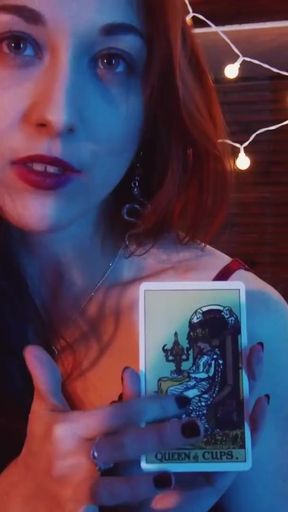 Iconic moment from &quot;ASMR JOI - The Tarot Game.&quot;