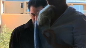 naughty blonde real estate agent carla cox gives her ass for a deal