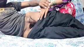 Big black boobs gril and boy sex in the jungle