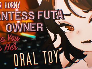 [ASMR] Your Sexually excited Giantess Shemale hentai Owner Uses U As Her Oral-sex Toy