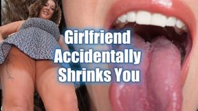 Giantess Girlfriend Accidentally Shrank You!