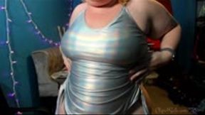 Vinyl Collection: Silver Holographic Swimsuit