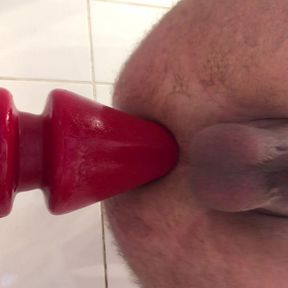 xTreme 1# Red Boy XL The Challenge plug anal fuck with gape