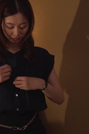 Business Trip to Shared Room Only to Have Sex with Mistress Female Boss. Part.2