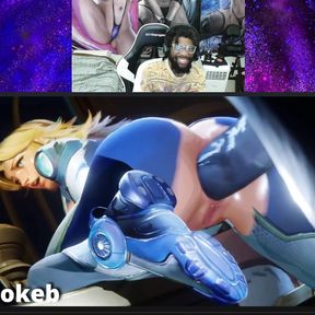 Atom Eve Riding Cock, Invisible Woman Takes It In The Ass, Mercy Sucks Cock With Tracer&#039;s Feet,