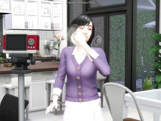 Vlogger Shows How That babe Makes A Porno - sims 4 - CG Anime