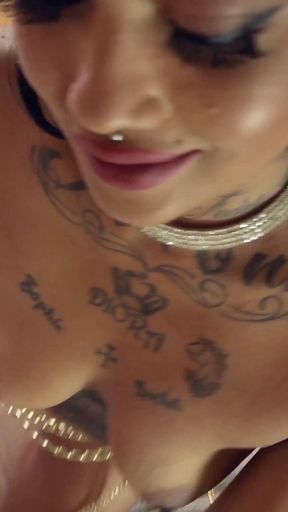 Emotional moment from &quot;GERMAN SCOUT - BROWN INK MODEL BIBI DIAMOND FUCK AT PICKUP&quot;