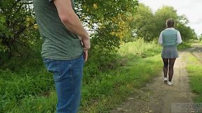 Outdoors Encounter with a Random Girl Led to Raw Sex!