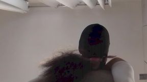 Blindfolded and Gagged MILF Gets Fucked in the Pussy and Mouth