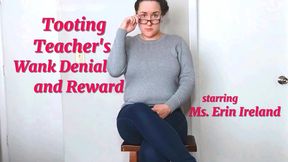 Tooting Teacher's Wank Denial and Reward