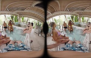 VR Bangers join hot orgy in Tulum VR Porn