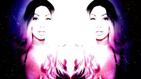 Strong mesmerizing ASMR & eye contact and with strobe! Please a man! Please a cock with your asshole!
