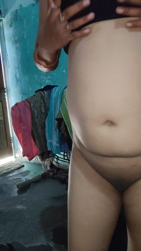 Padosan bhabhi nude show alone at home with big boob and sexy ass part 1