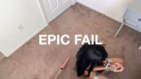 Duct Tape Bondage Fail