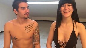 Nerea shows off nipple sensitivity in hot solo play