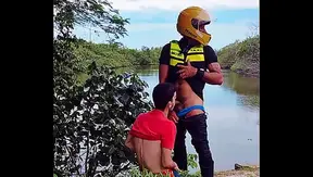 Thrilling Motorcycle Rides Turn Steamy as Rider Takes Control – 18+