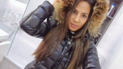 Privat Clip an meinen Zahldepp- verführt um Geldautomat