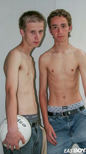 Memorable moment from "Two cute skinny boys doing striptease pic compilation"