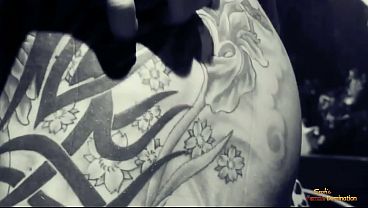 Juicy tattoo on that big ass of hers was like a target mark for anal