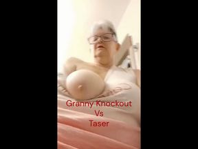 Granny Knockout meets Taser