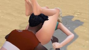 Aesthetic sex on the beach Goa