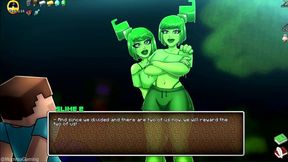 Minecraft Hentai Threesome Futa Gangbang BDSM Roleplay