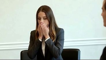 THE SPANKING OF THE EXECUTIVE ANNIE. PADDLING. AI GENERATED