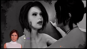 CROFT Adventures [ Hentai Game Parody ] Ep.7 BIG BLACK COCK TITJOB and 3some with the LIBRARIAN and BWC !