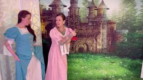 Maidens find the way into the Castle - HAND OVER MOUTH - Slutty Sarah & Summer Raez HIDEF MOV