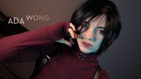 Ada Wong refuses to wait—her solo session leaves her dripping