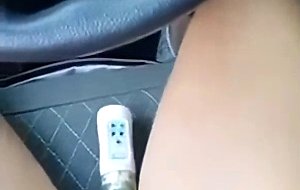 Car masturbation almost caught