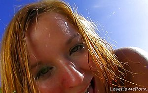Curvy blonde mature loves it in the ass