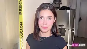 Bewitching Nerdy 18yo With Braces Comes To Ask For Hard Sex Desperately