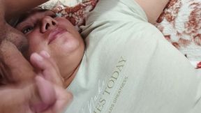 My wife comes to suck my cock