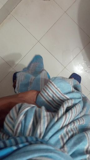 Sexy Jerking Off at Bathroom