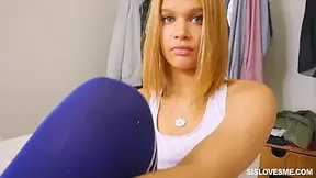 Kendall Kross In Cheering For Stepbro