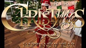 Sexy 3D Santa Cosplay Babe Shows Off Big Tits for Merry Christmas & New Year