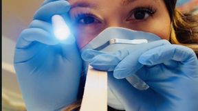 4 min POV Nurse Luna come in for you physical and you are nervous and won’t stop chatting so I duct tape your mouth and continue with the exam, I might linger in some spots I admire hehe, Lets just say I get a little touchy 1