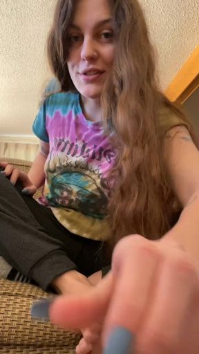 Teasing you During My Pedicure