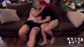 mtf big tit asian redhead tranny shemale trap cum dump impregnablelexa gets bareback anal creampie from daddy dominant wolddaddy901
