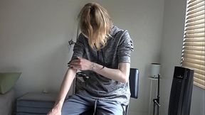 Blonde Hair on Arms