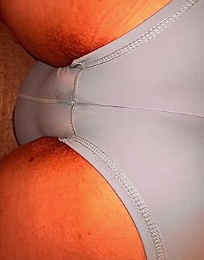 Perfect Cameltoe in Hot Yoga Shorts Rubbing My Cock on Her