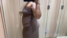 mallu wife trying sexy outfits & fingering, mastrubating in the mall trial room, malappuram, kerala