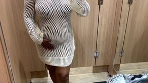 mallu wife trying sexy outfits & fingering, mastrubating in the mall trial room, malappuram, kerala