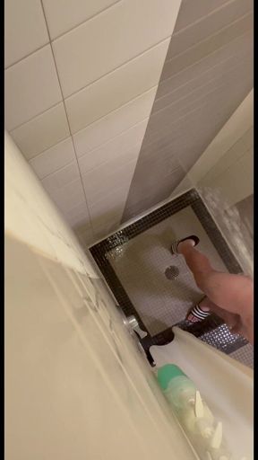 Showing off in the Gym Showers