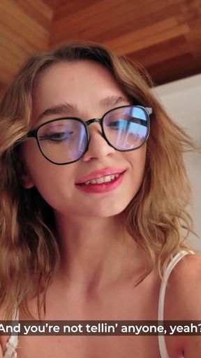 Wife's Sister Loses the Bet - Pays with Every Hole!   Clip 1